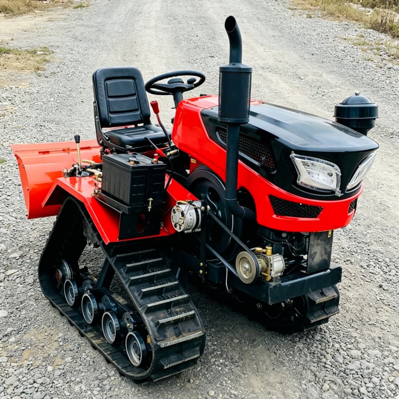 Farming Agriculture Equipment - Mini Tractor Rotatorio de Orugas Personalizado,