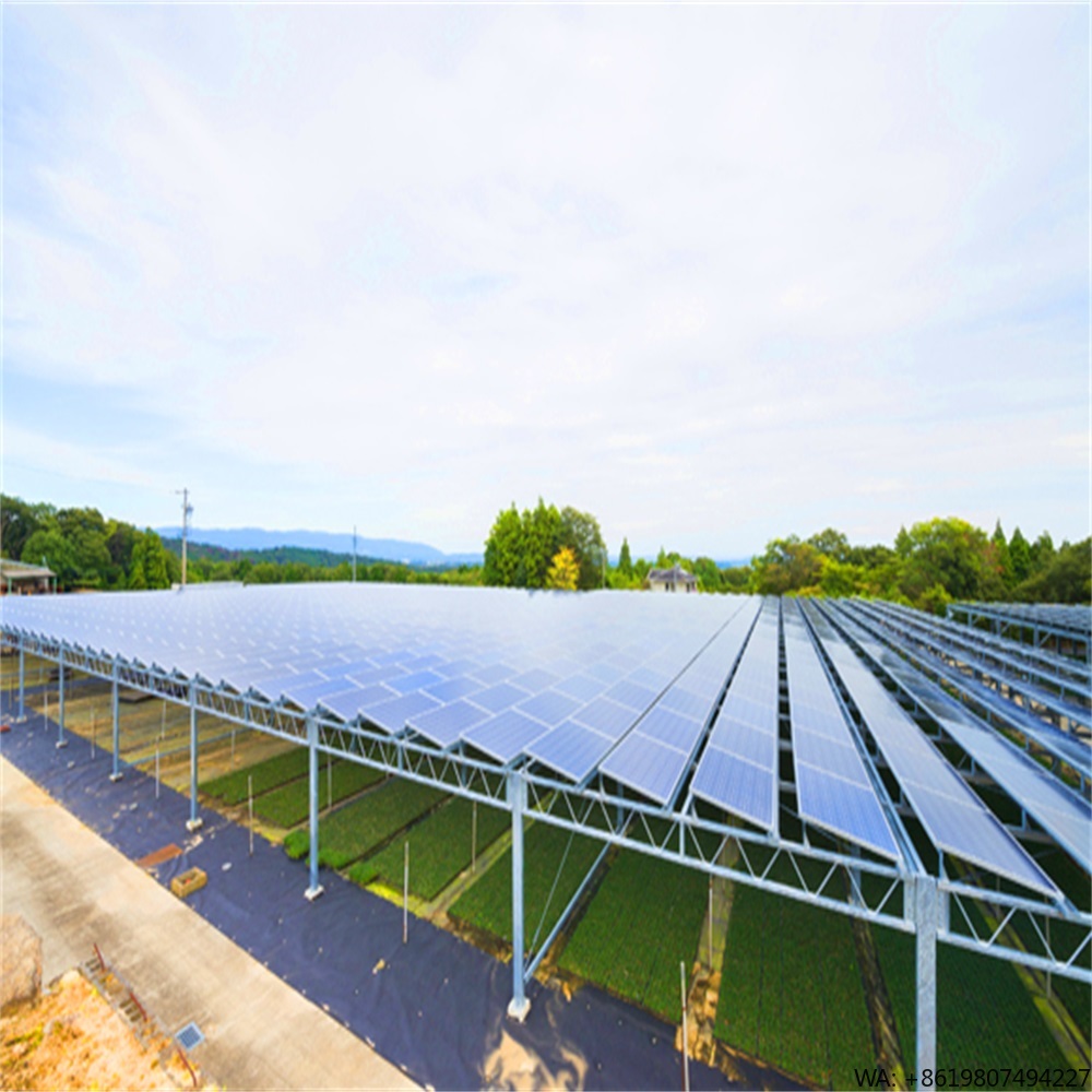 Agriculture.Farming Design - Diseño de Granja Solar Comercial, Sistema