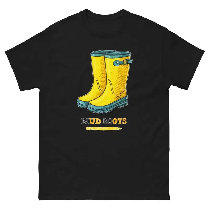 Agriculture Farming Boots - Camiseta con estampado de botas de