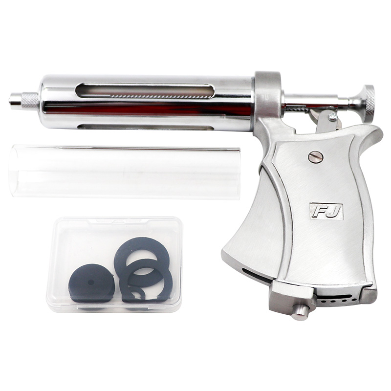 Veterinary Syringe Gun - Jeringa de inyección continua para veterinaria,