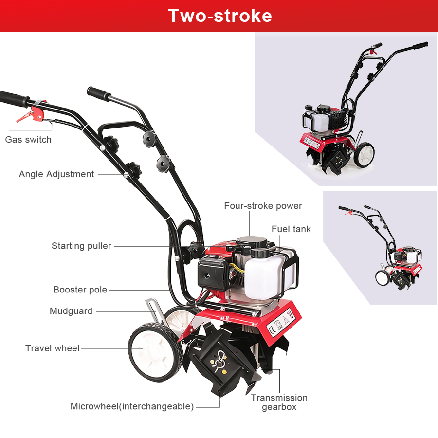 Microcultivador de Gasolina Tu - Farming Agriculture Equipment reseña y precio