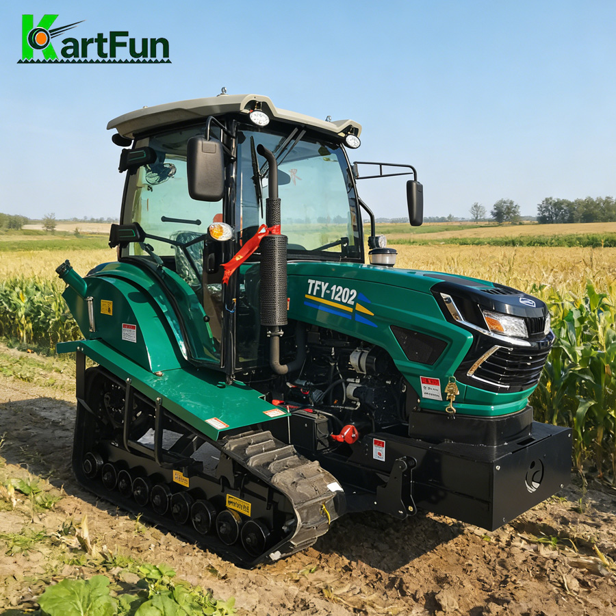 Tractor Agrícola de Orugas Mul - Agriculture Farming Work reseña y precio
