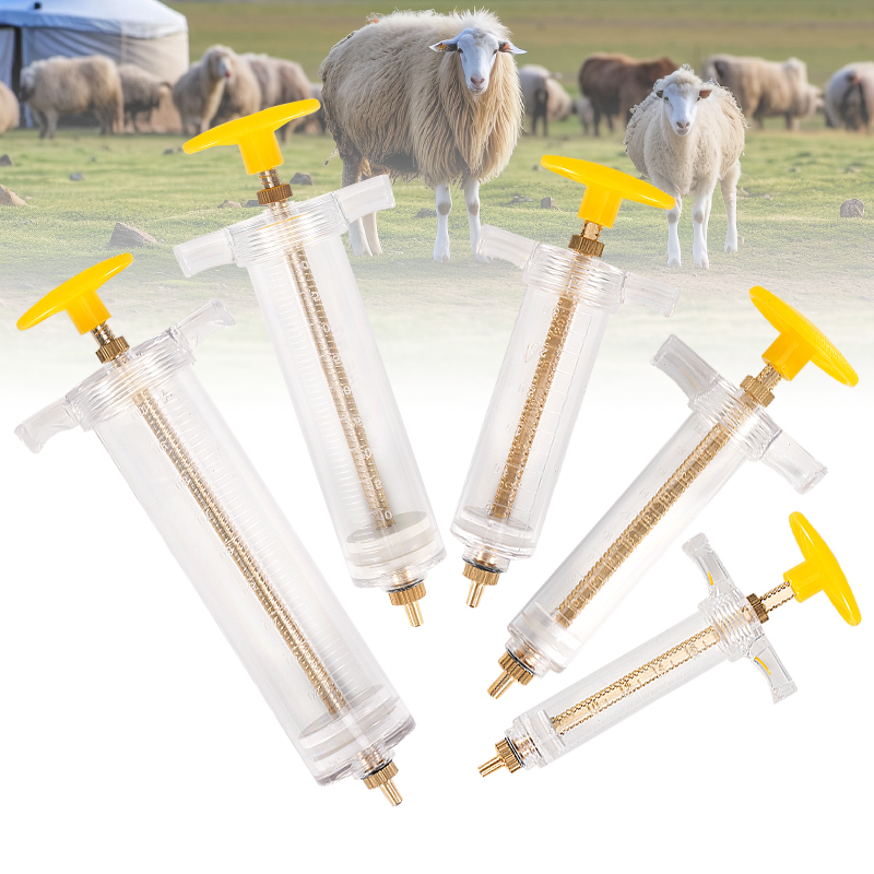 Jeringa de dosis ajustable de  - Veterinary Syringe Gun reseña y precio