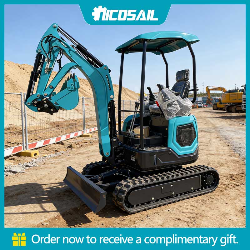 Mini Excavadora Multiusos de 1 - Us Agriculture Farming Job reseña y precio