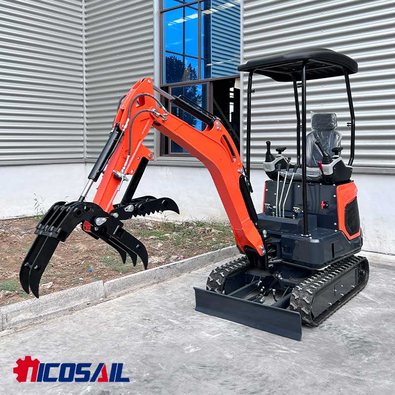 Mini Excavadora Multiusos de 1 - Us Agriculture Farming Job reseña y precio