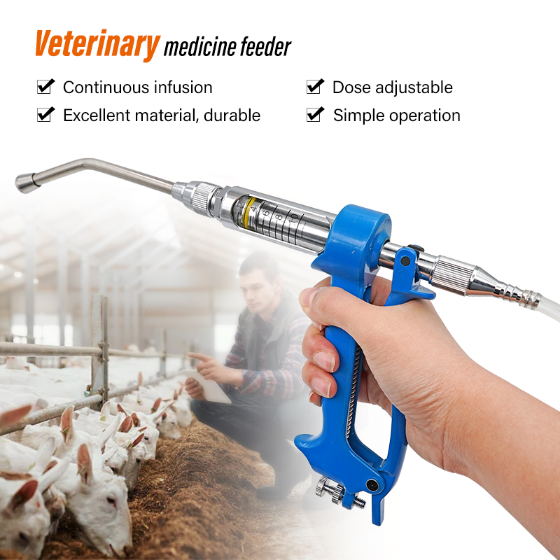 Jeringa Veterinaria Continua p - Veterinary Syringe Gun reseña y precio