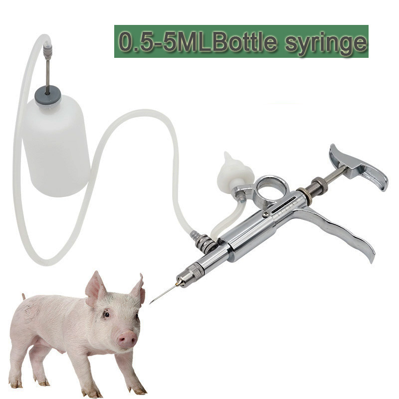 Herramientas de jeringa contin - Veterinary Syringe Gun reseña y precio