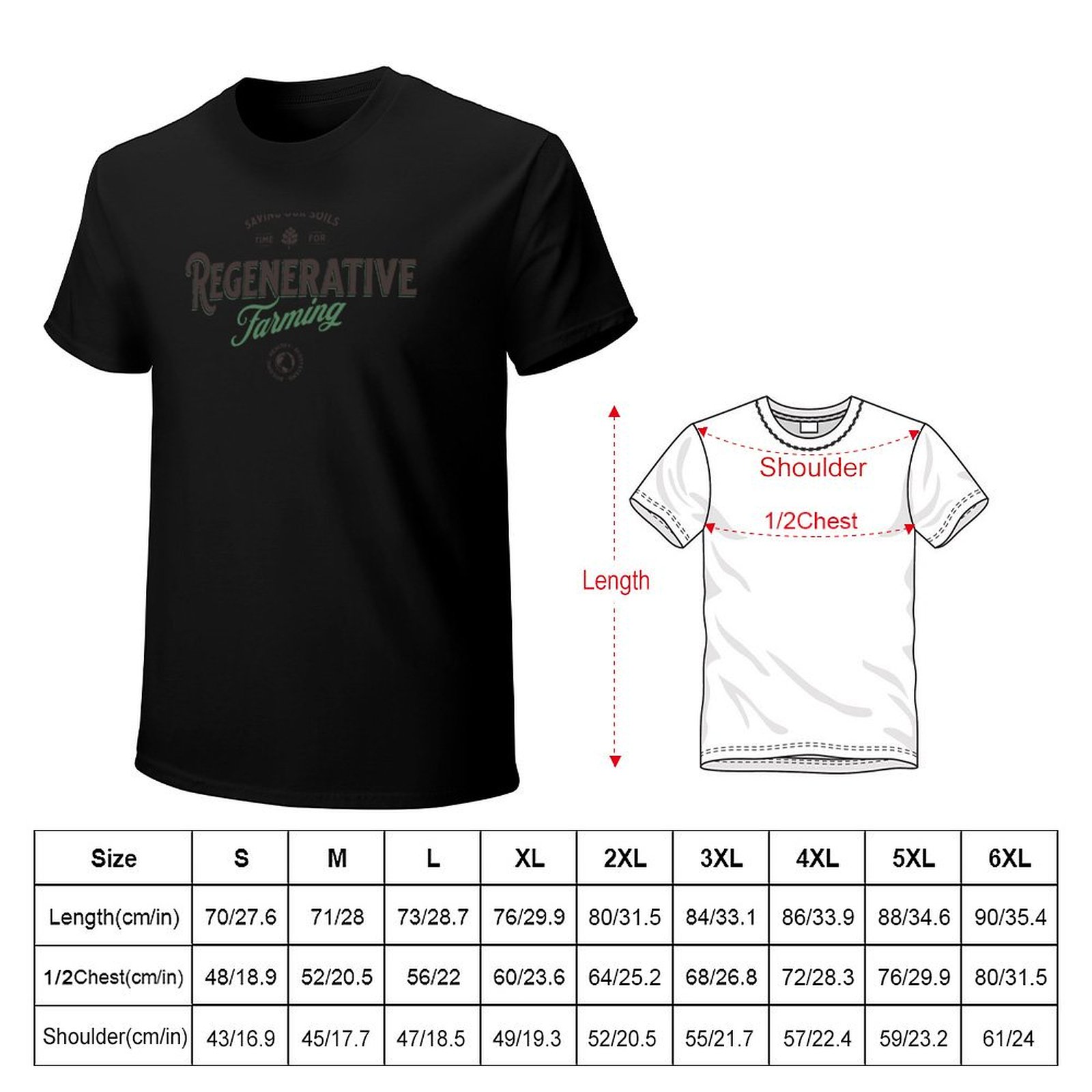 Camiseta de agricultura regene - Regenerative Farming Agriculture reseña y precio